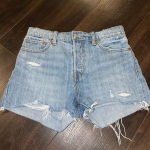 levi jean shorts